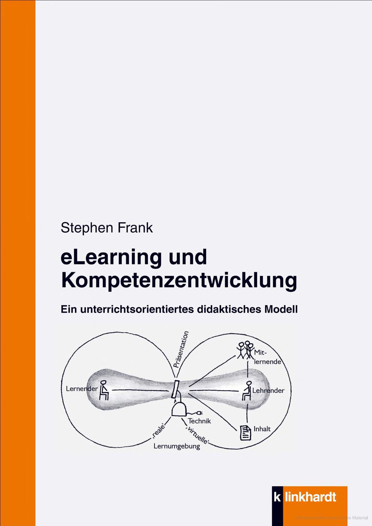 Cover:: Gabi Reinmann: Rezension zu Frank (2012): eLearning und Kompetenzentwicklung